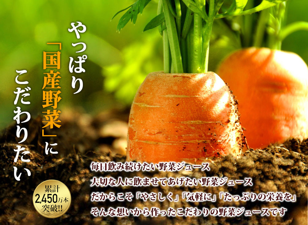 ミリオン/ミリオンの国産緑黄色野菜ジュース