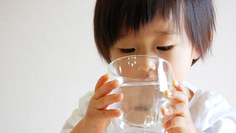 水の味が違う