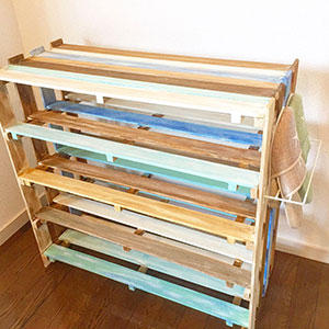 使い方は様々!すのこで収納グッズを作っちゃおう!