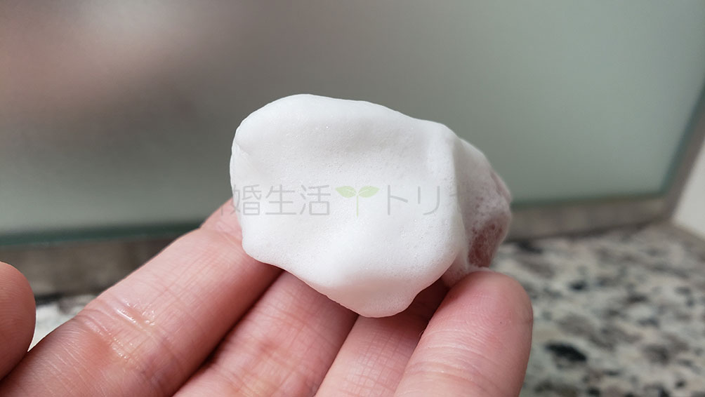 キメのある弾力泡が自宅でも簡単に作れる