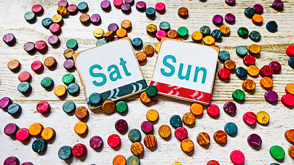 秘訣その3:平日がどうにもならないならば週末に調整を!