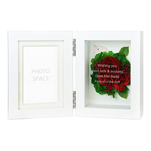 プリザーブドフラワー フォトフレーム